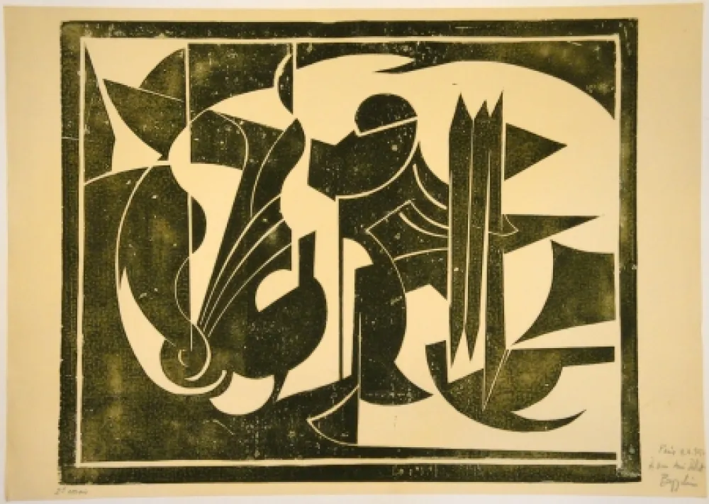 Linosnede Bozzolini - Untitled