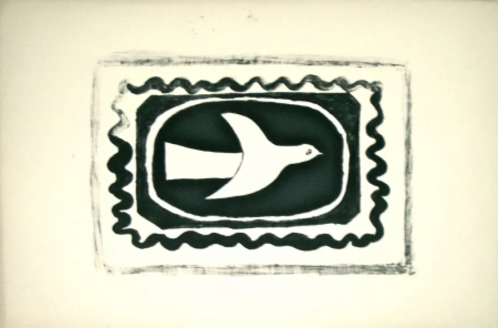 Lithografie Braque - Bird VII