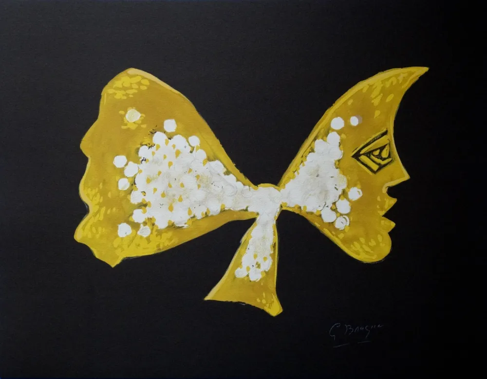 Lithografie Braque - Déesse de la Lune, Sélène