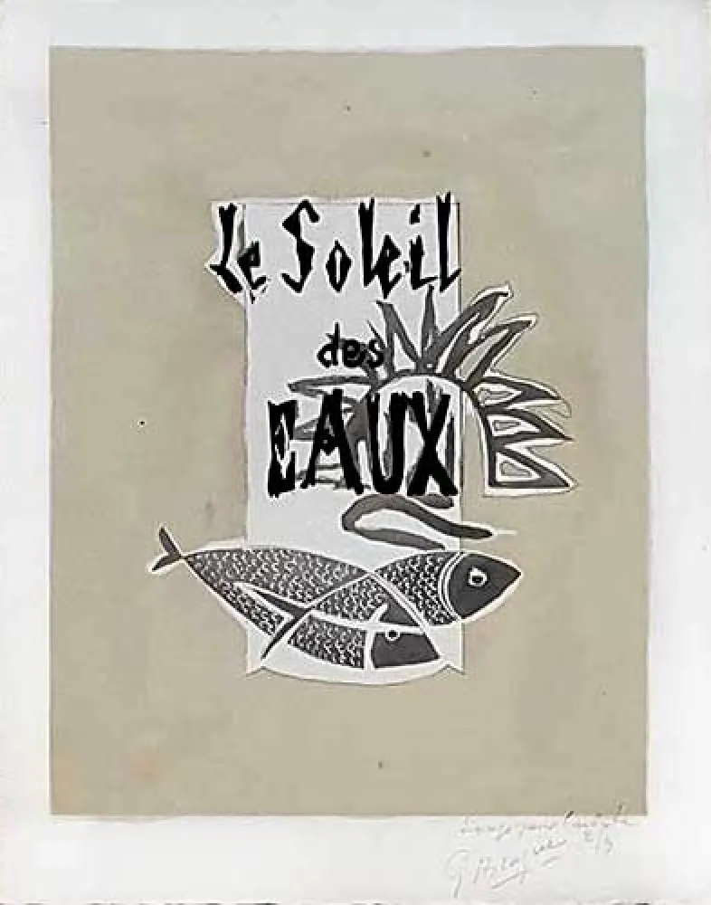 Gravure Braque - Le soleil des eaux