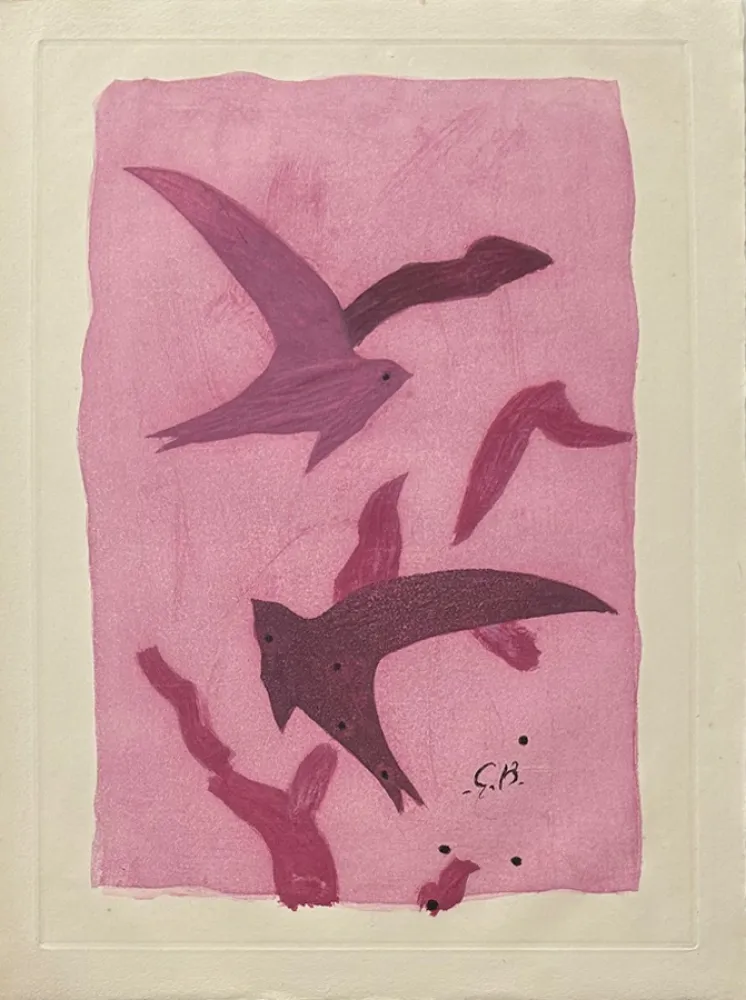 Gravure Braque - Paroles peintes