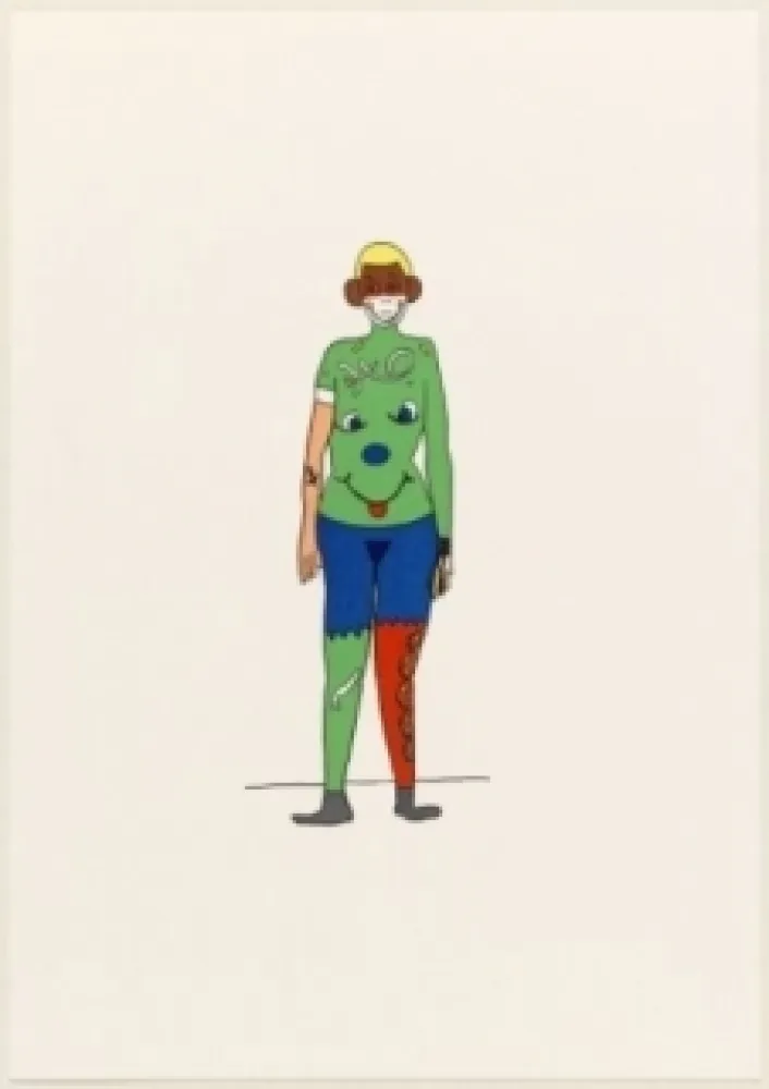 Lithografie Breuning  - Jeff