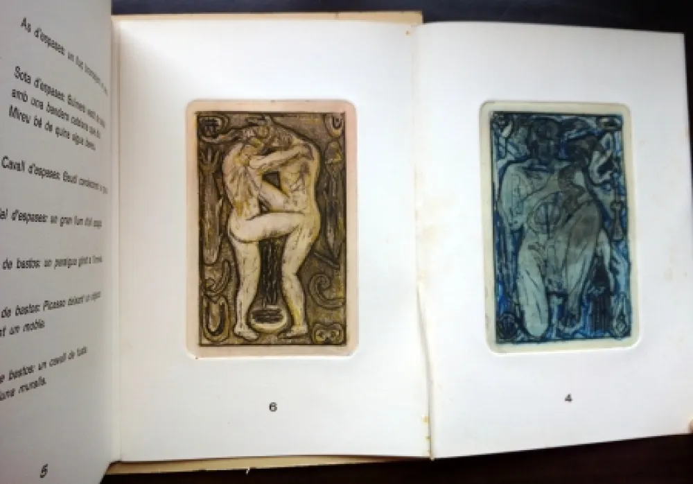 Geïllustreerd Boek Brossa - Joc de Cartes - Joan Brossa - Victor Ramírez