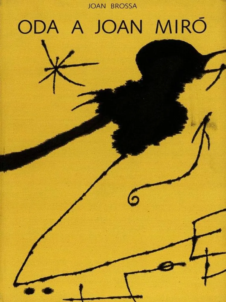 Geïllustreerd Boek Brossa - Oda a Joan Miró