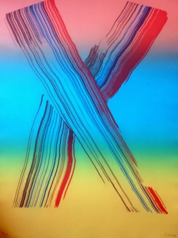 Lithografie Broto - IRIS 2