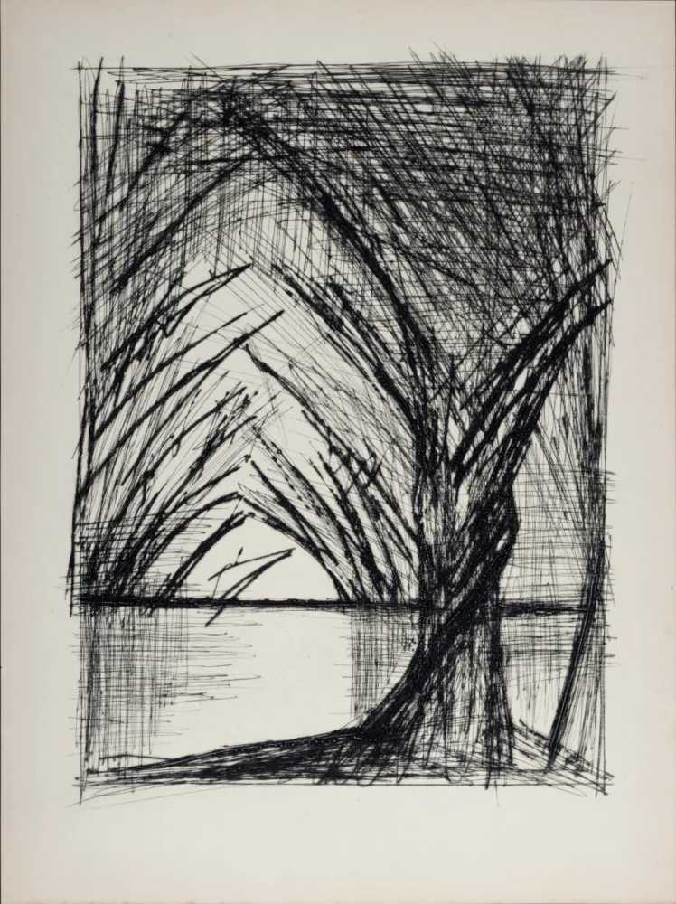 Droge Naald Buffet - Allée d'arbres, 1959