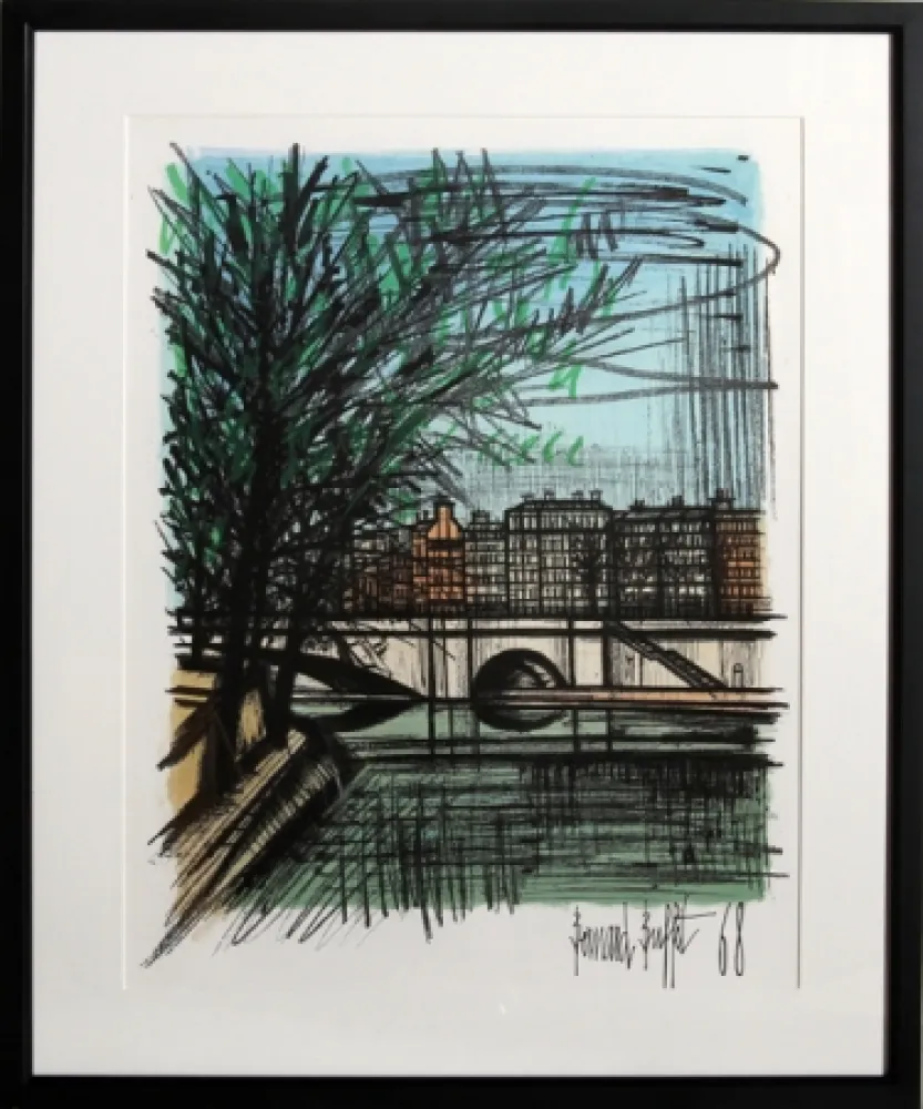 Lithografie Buffet - La Seine