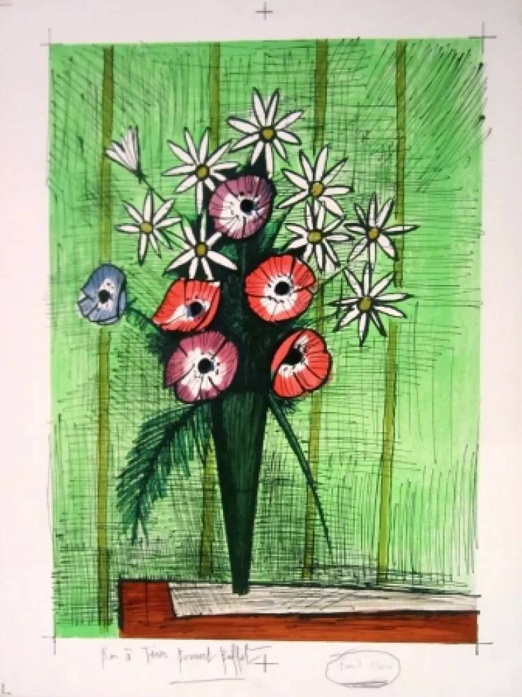 Lithografie Buffet - Untitled