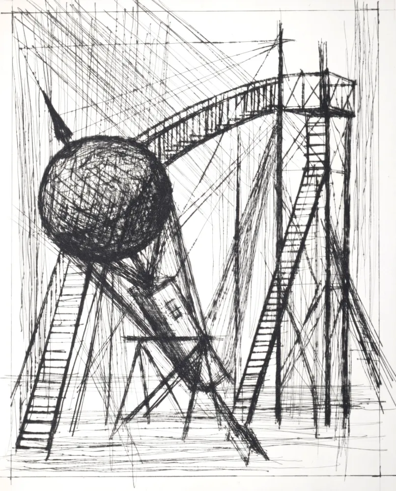 Droge Naald Buffet - Voyages fantastiques de Cyrano de Bergerac, 1958