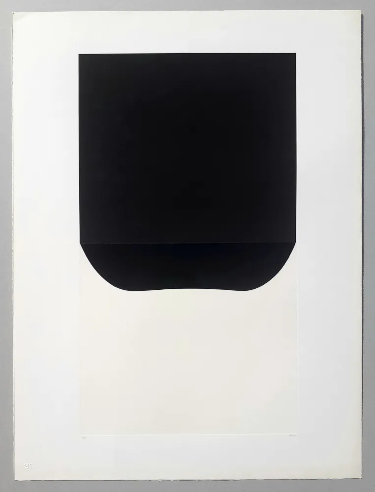 Lithografie Burri - Bianchi e neri II-D