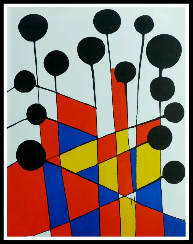 Lithografie Calder - COMPOSITION 