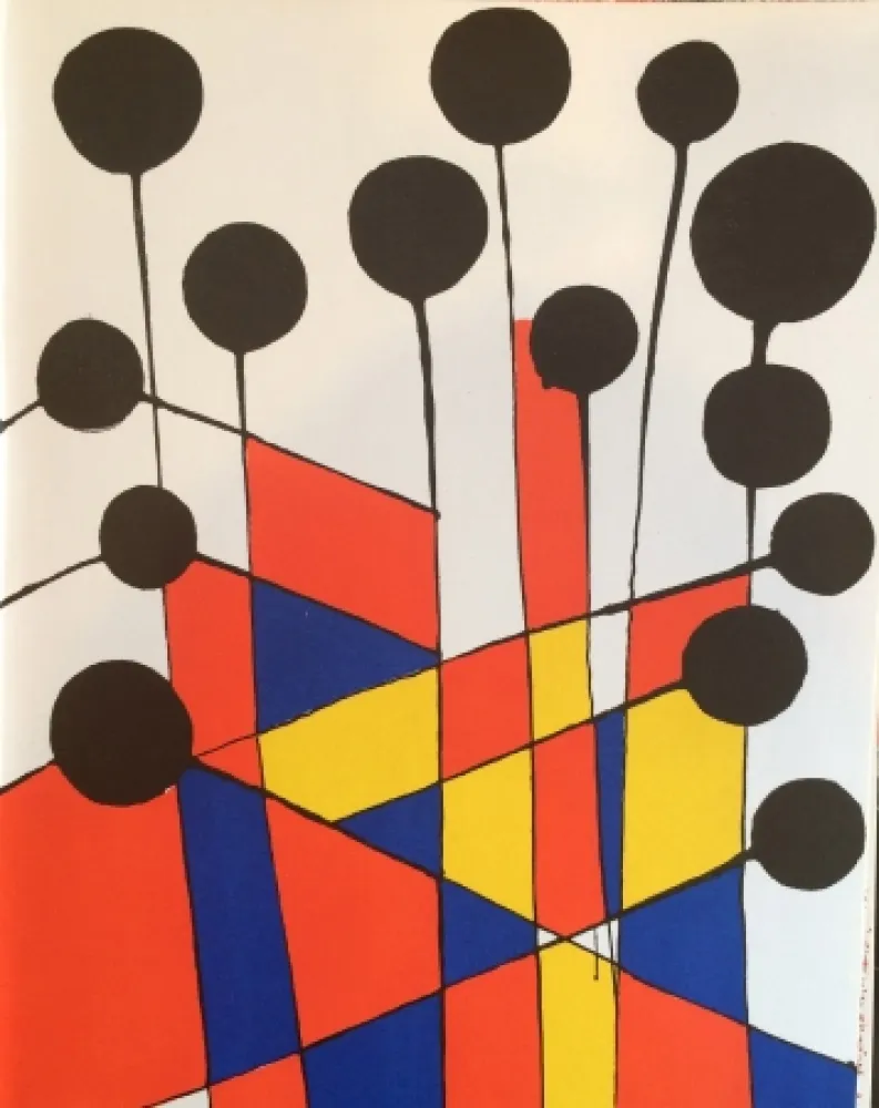 Lithografie Calder - Composition