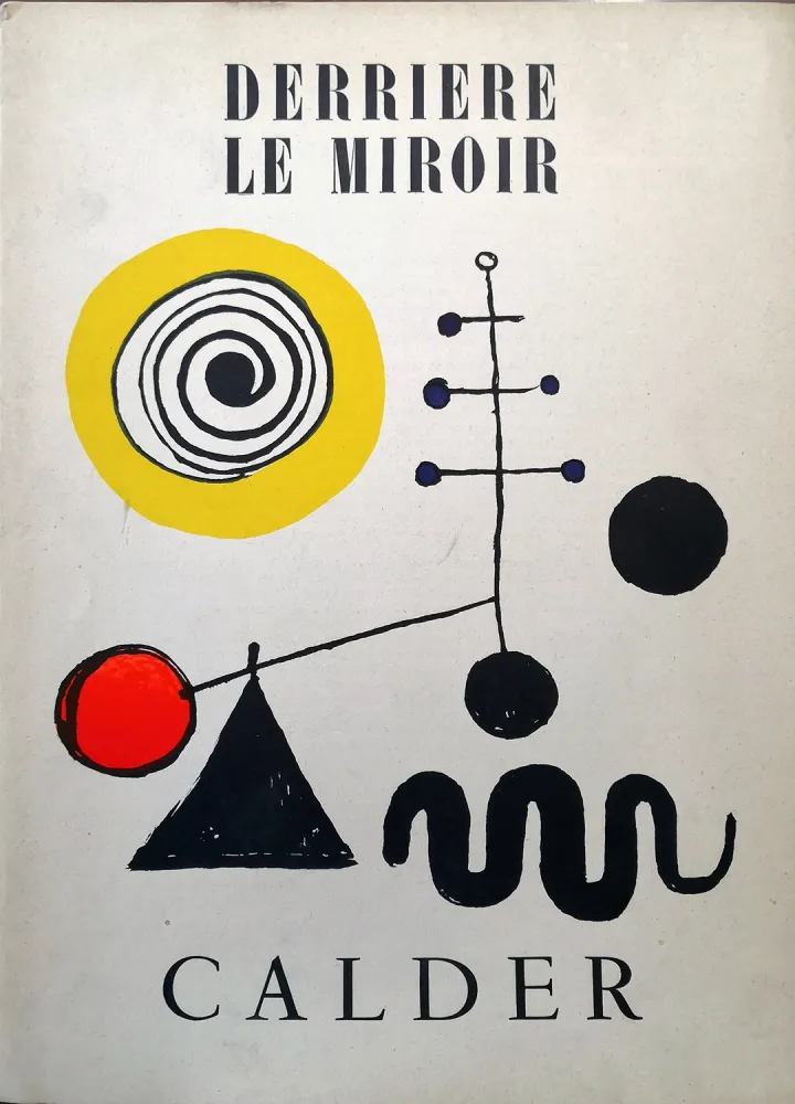 Geïllustreerd Boek Calder - Derrière le Miroir n. 31