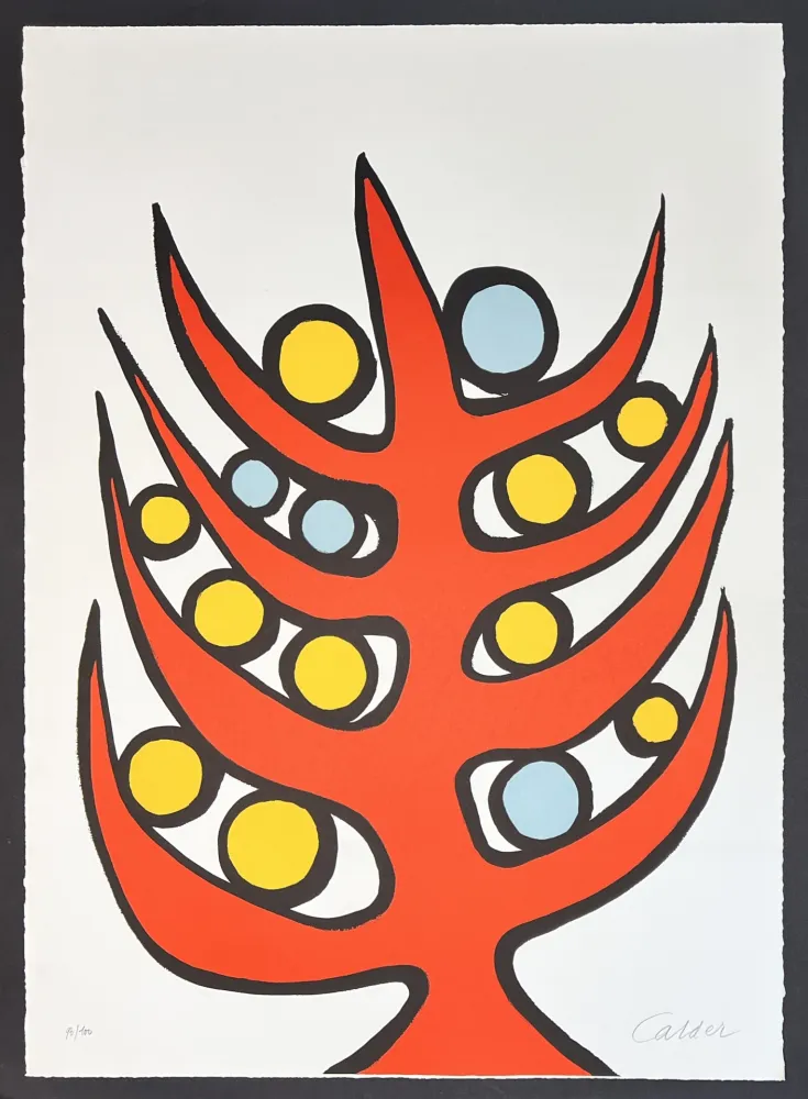 Lithografie Calder - L'albero del bene del male 