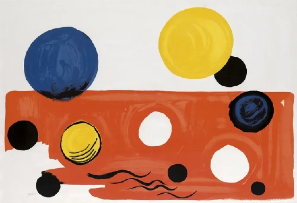 Lithografie Calder - Landscape