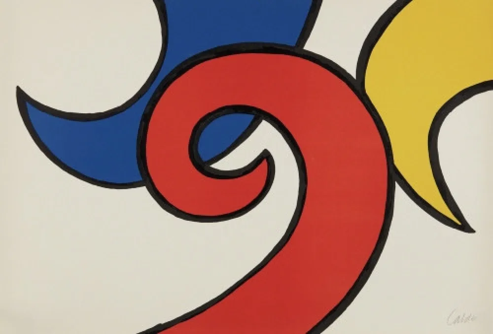 Lithografie Calder - Les Vagues #21 (The Waves)