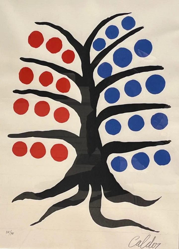 Lithografie Calder - Tree