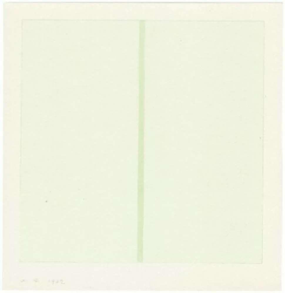 Zeefdruk Calderara - Lens Fine Art - Tav. 1