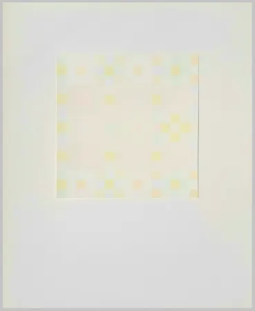 Zeefdruk Calderara - Momenti no.2