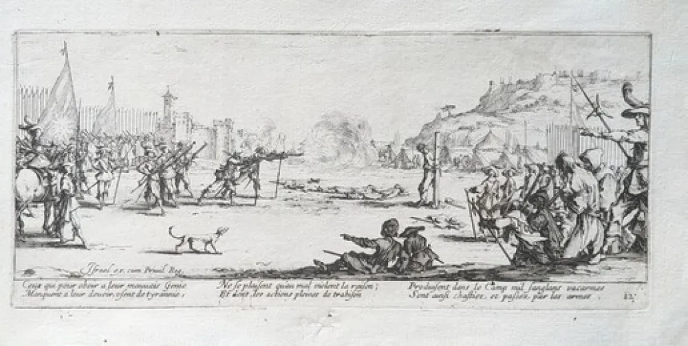 Ets Callot - L'Arquebusade / The Firing Squad