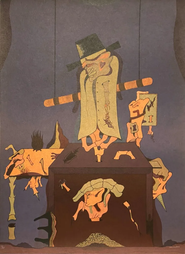 Lithografie Camacho  - Cenizas