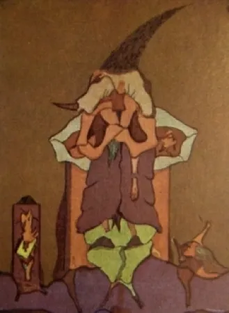 Lithografie Camacho  - Cenizas 5