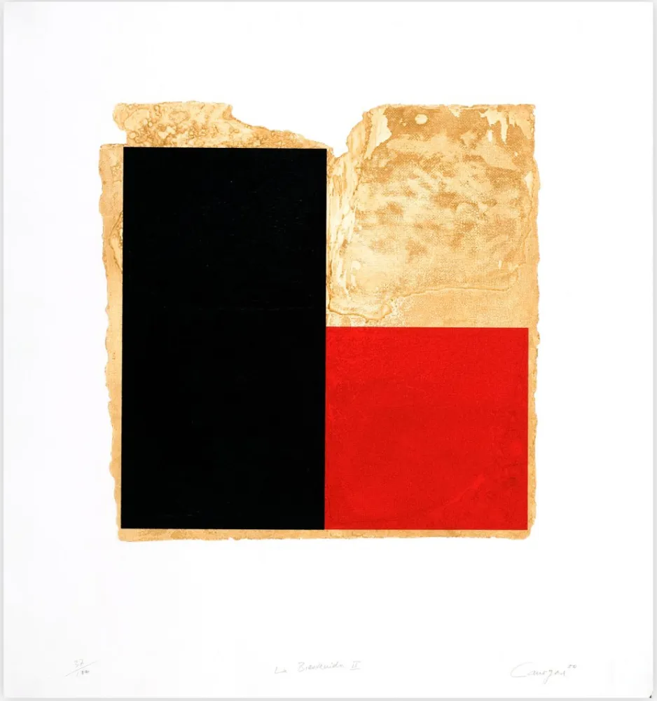 Ets Canogar - La Bienvenida (rojo)