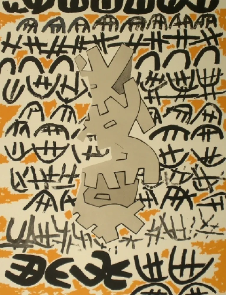 Lithografie Capogrossi - Opale n.4