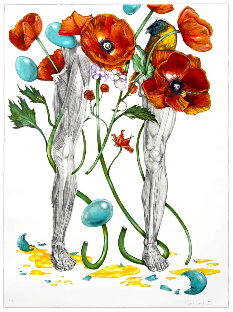 Lithografie Carlsen - Little Now