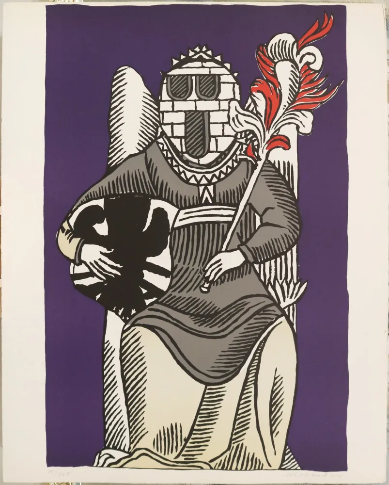 Lithografie Carmassi - Il Grande Maestro