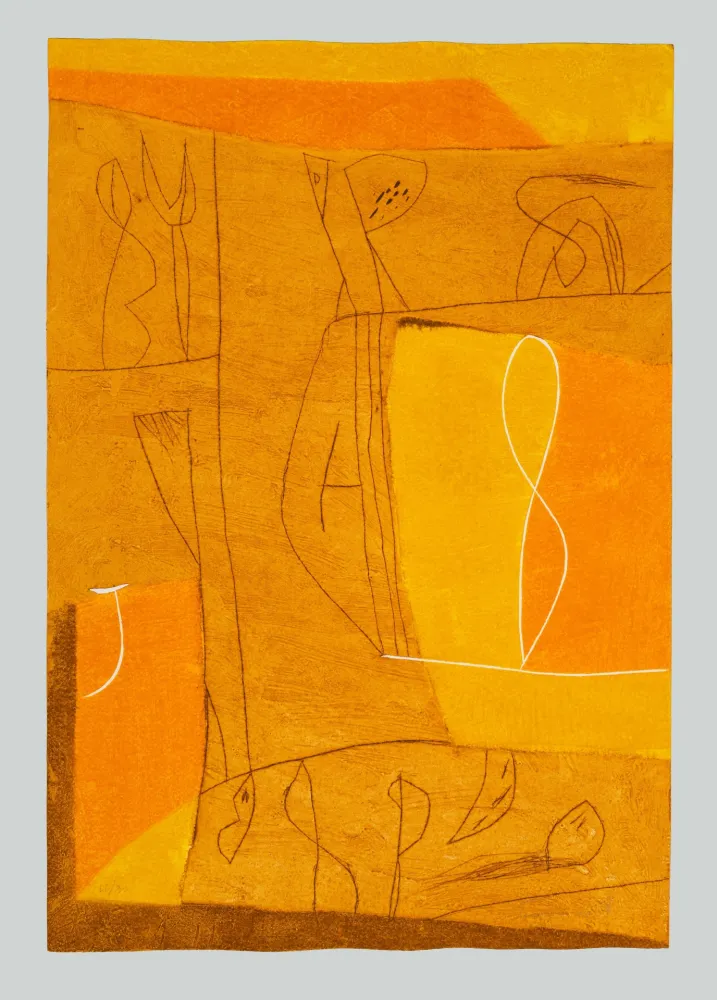 Ets En Aquatint Cascella - Composizione