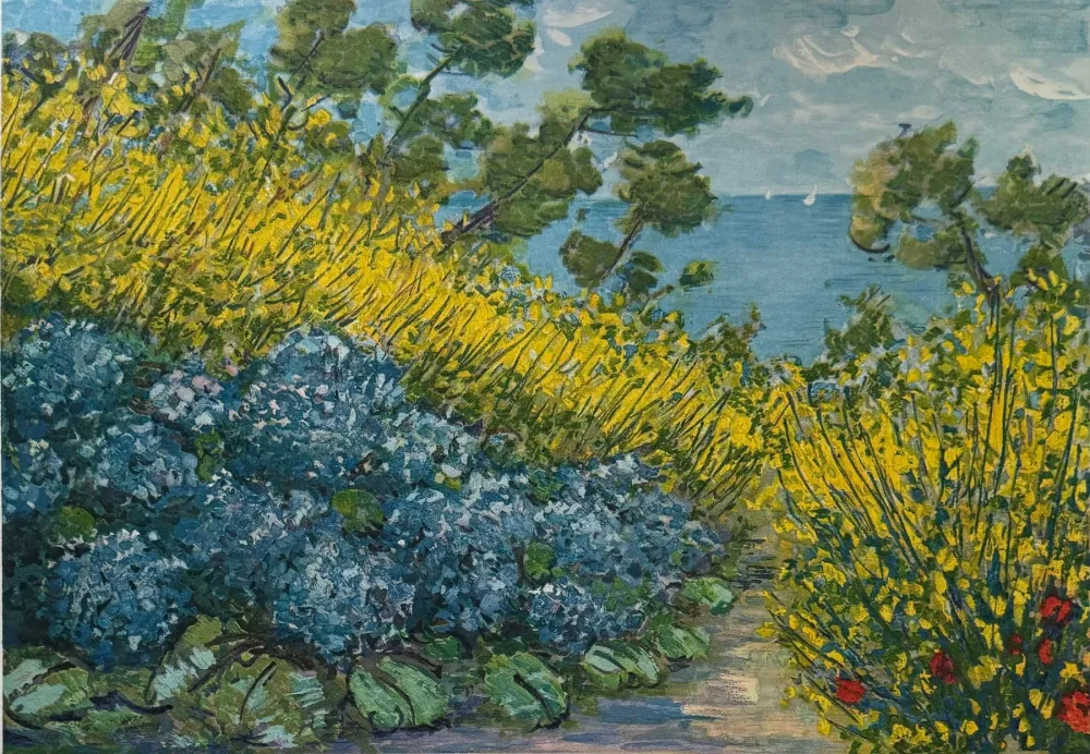 Ets Cascella - Ortensie tra le ginestre