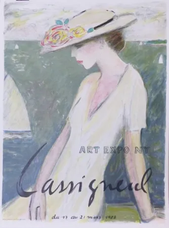 Lithografie Cassigneul  - Le bonheur entrevu