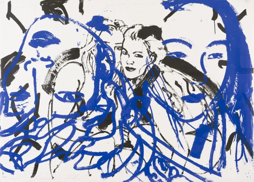 Lithografie Castelli - Revolving Litho