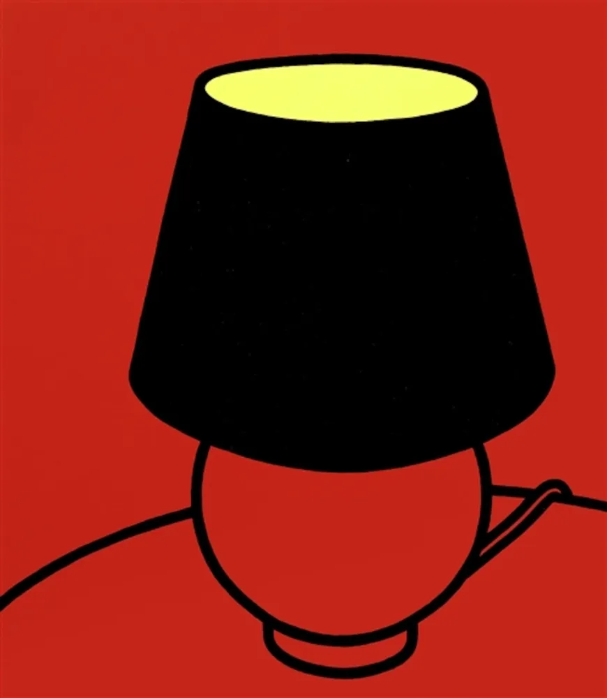 Zeefdruk Caulfield - I've only the friendship of hotel rooms