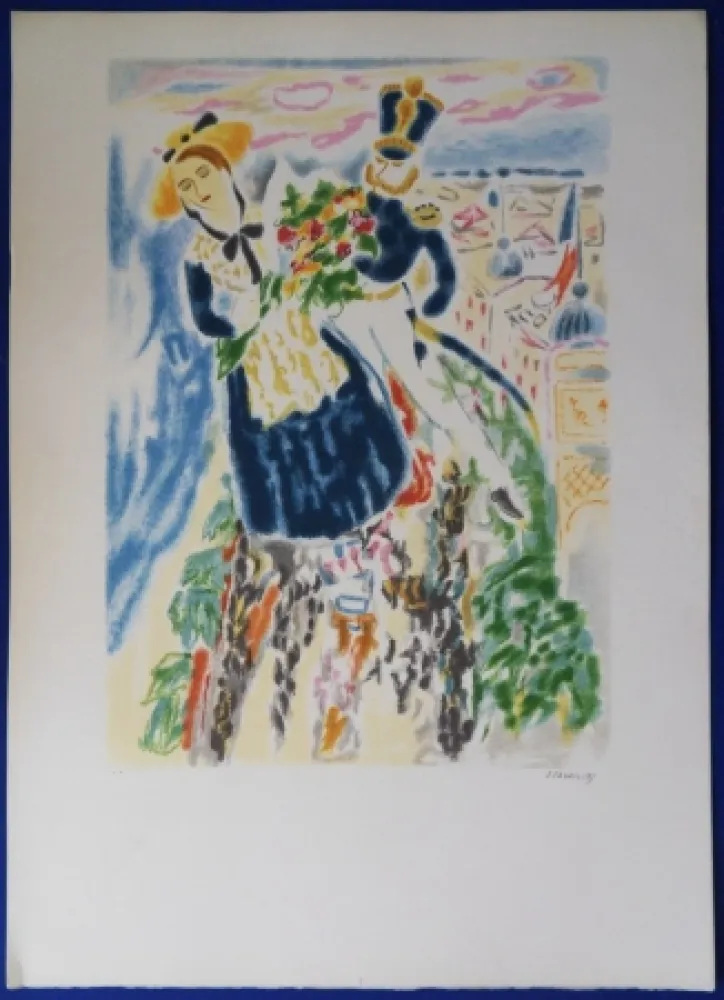 Lithografie Cavailles - Carnaval de Nice