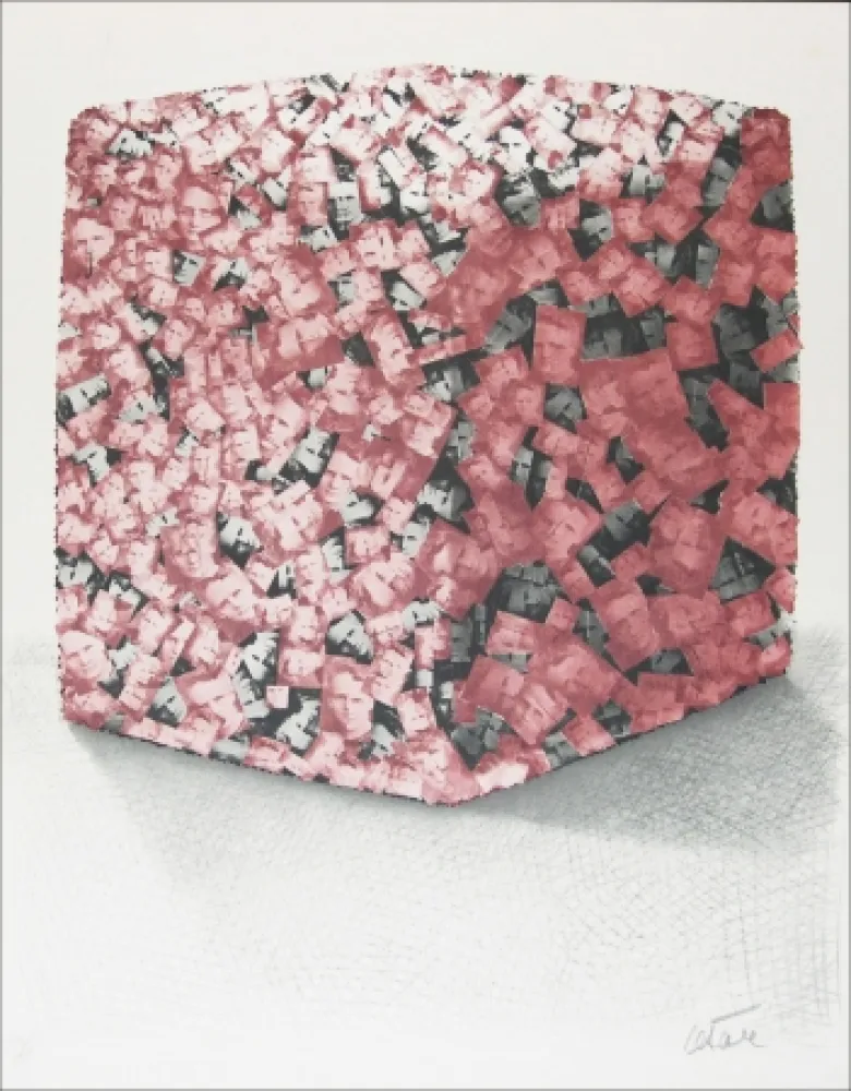 Lithografie Cesar - Marie Curie