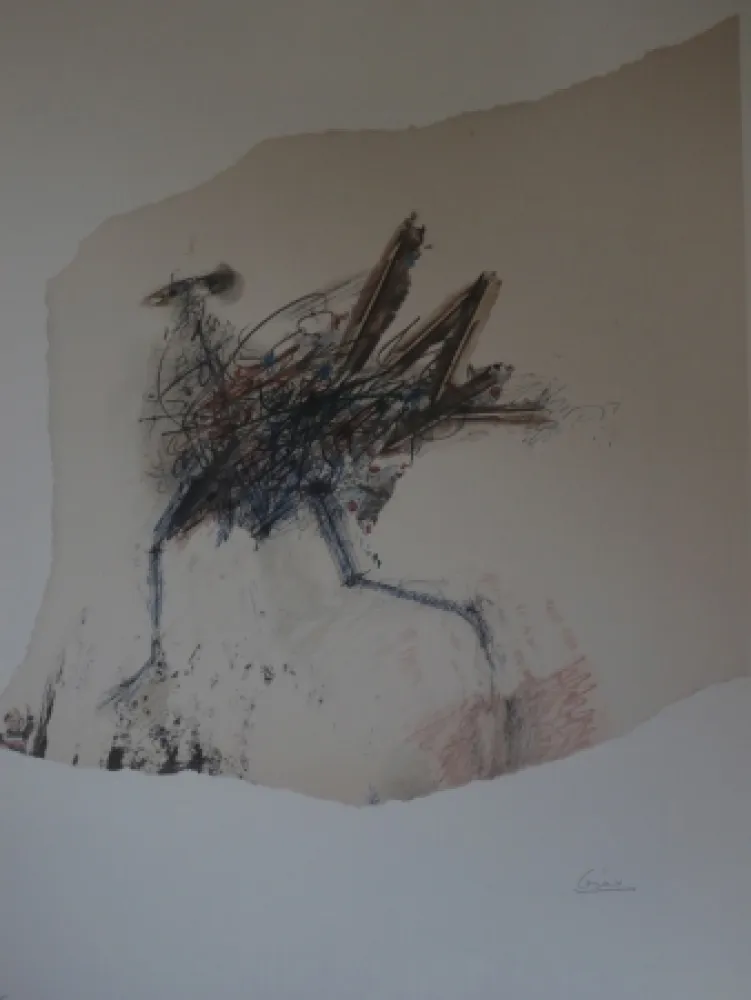 Lithografie Cesar - Poulette