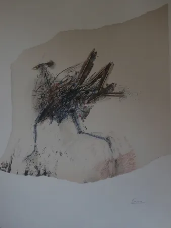 Lithografie Cesar - Poulette