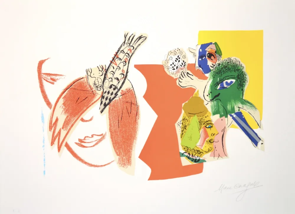 Lithografie Chagall - 20th Century Stage 2 - M470