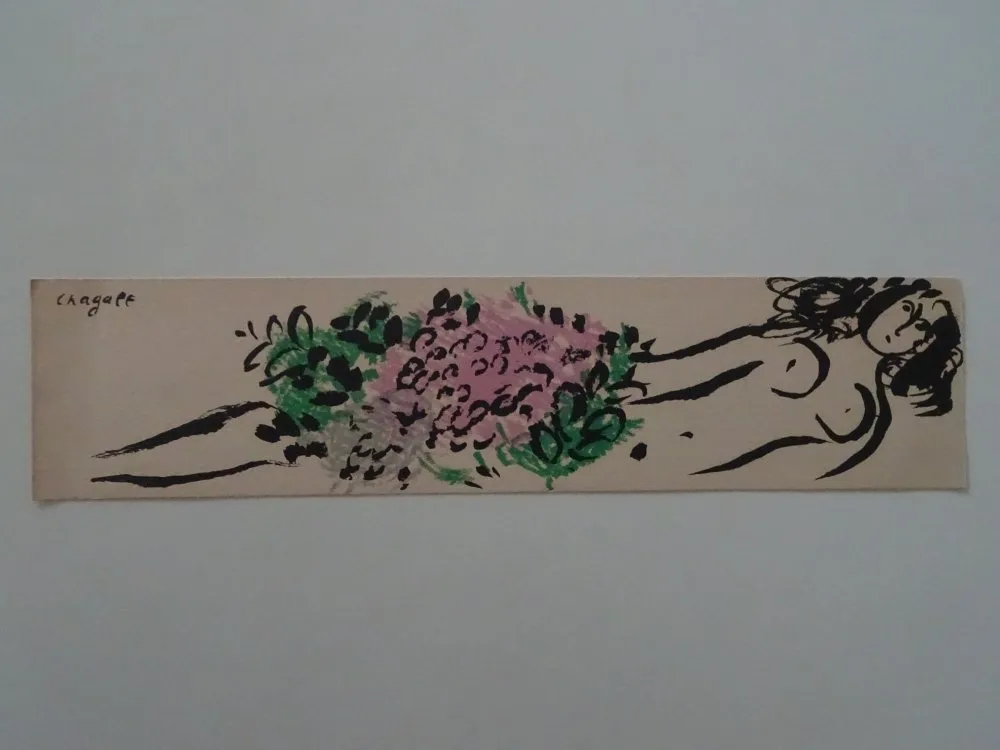 Lithografie Chagall - Carte