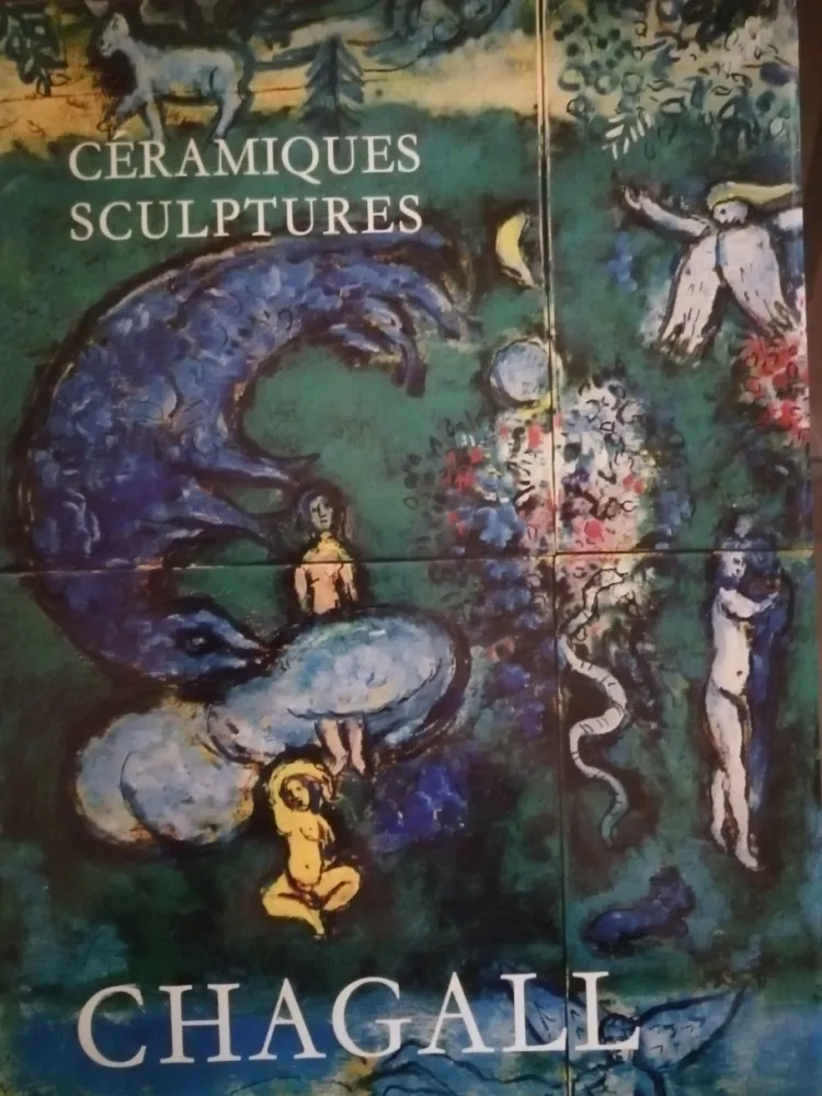 Geïllustreerd Boek Chagall - Céramiques Sculptures