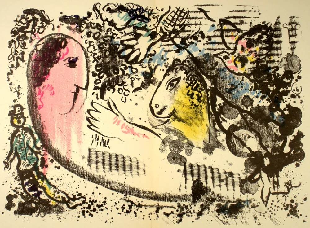 Geïllustreerd Boek Chagall - Derriere e Miroir n.°182