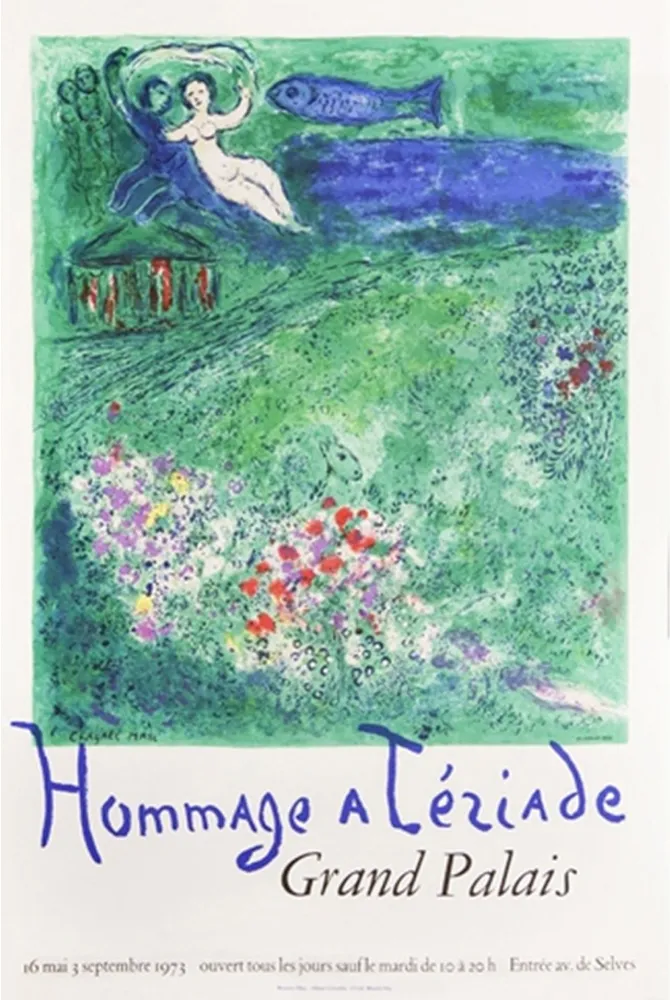 Lithografie Chagall - Hommage à Tériade