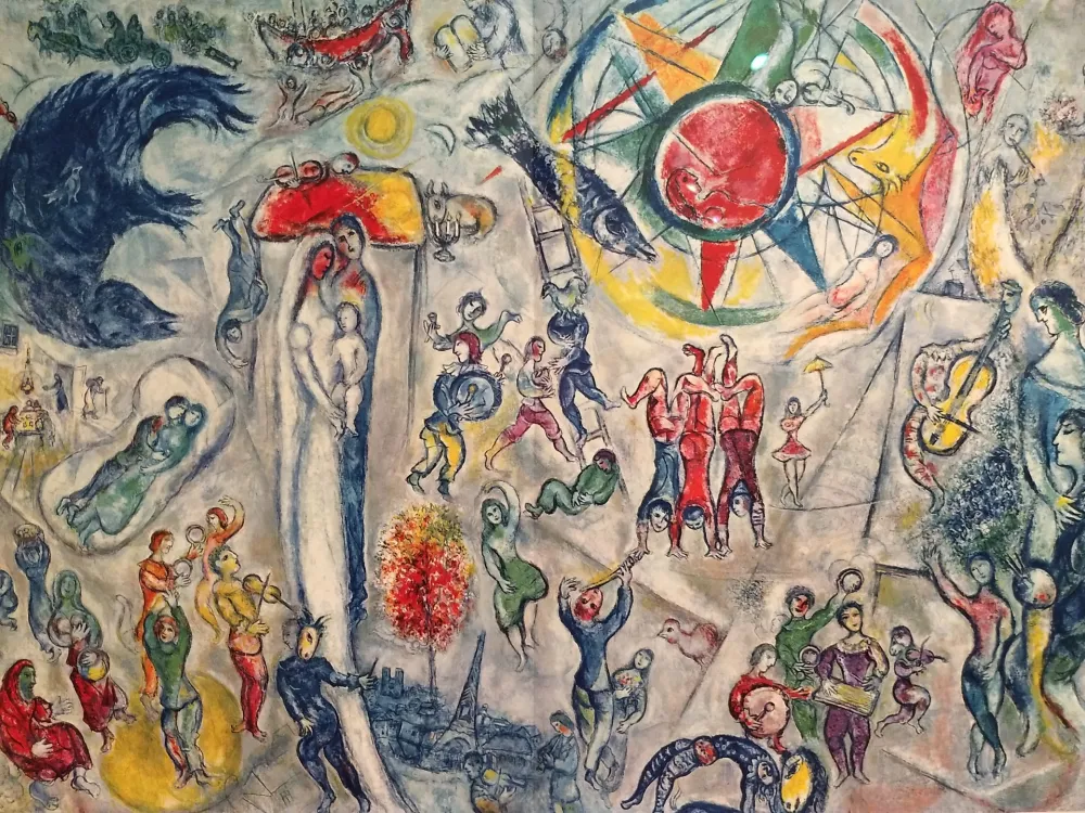 Geïllustreerd Boek Chagall - Inauguration Maeght