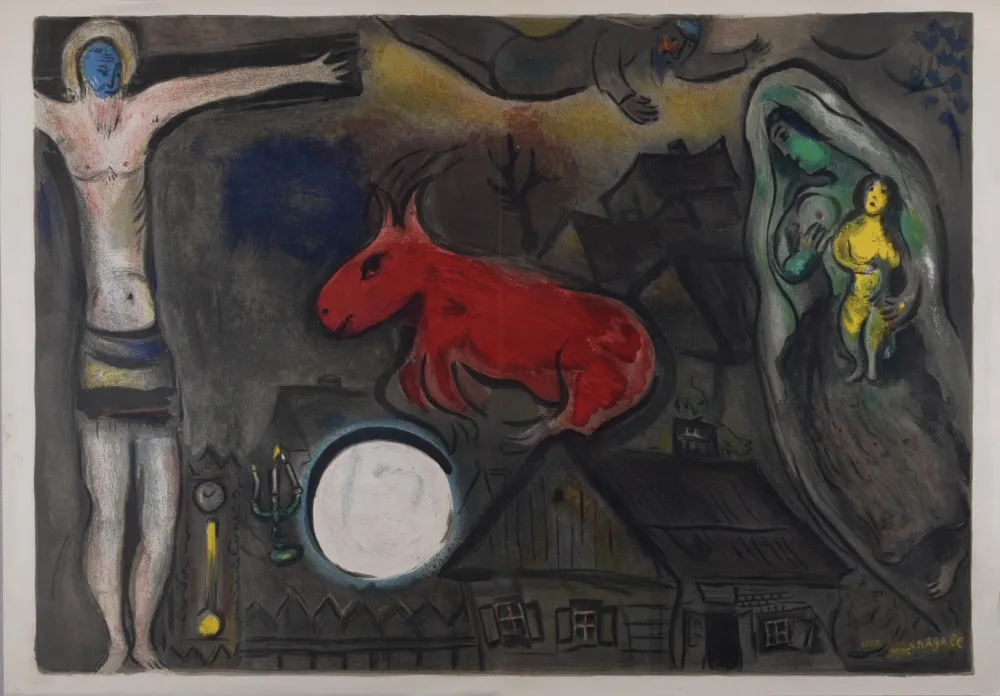 Lithografie Chagall - La crucifixion mystique