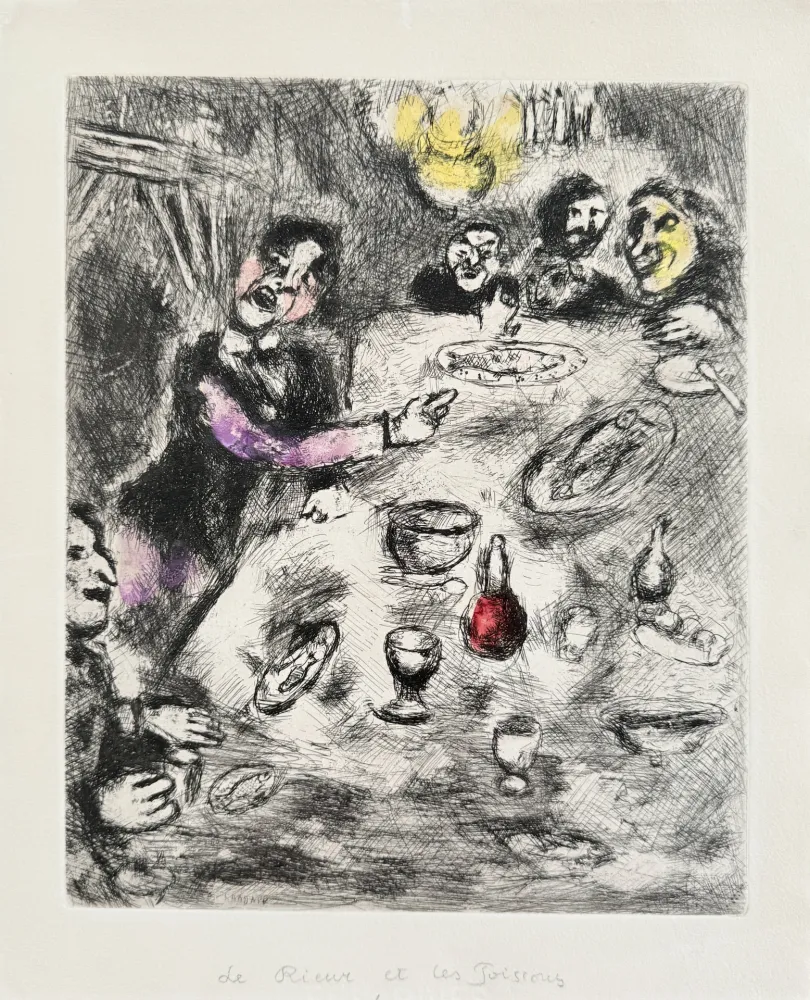 Ets Chagall - La Rieur et Les Poissons