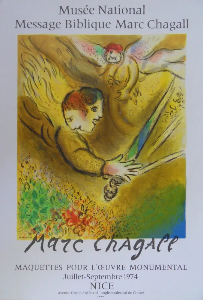 Geïllustreerd Boek Chagall - L'Ange du Jugement