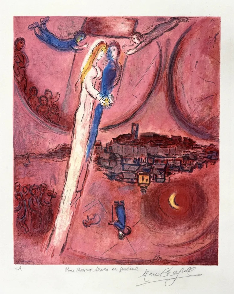 Lithografie Chagall - Le Cantique des Cantiques