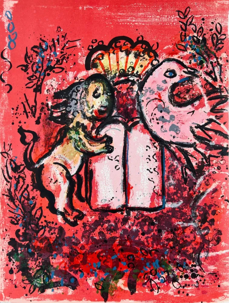 Lithografie Chagall - Lion Judah